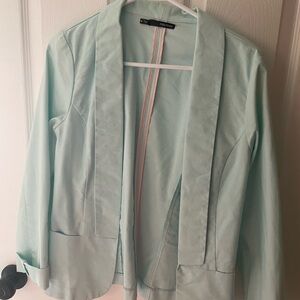 Maurices Light Green Women's Blazer